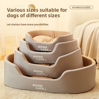 OEM ODM Hundebett Vier Jahreszeiten Doppelseitig Waschbar Atmungsaktives Hunde- & Katzen-Haustierbett Weich Bequem Für den Innenbereich