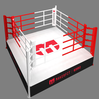 Anneau de boxe en toile, vente en gros, boxe thaïlandaise, avec Logo des clients
