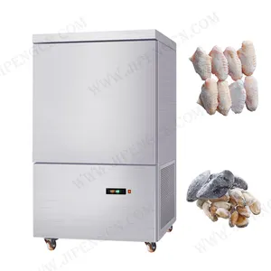 快速冲击冰柜-80冷冻海鲜肉鸡肉炸鱼冰柜商用快速冷却冰箱