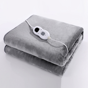 Heated <strong>Electric</strong> <strong>Blanket</strong> Queen Size Heating <strong>Blanket</strong> with <strong>Dual</strong> <strong>Control</strong> 6 Heating Levels - Product Image 6