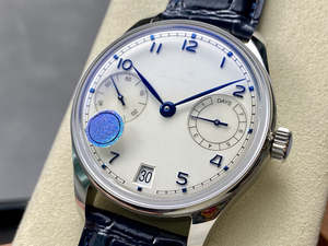 Montre mécanique 2025 très vendue avec bracelet en cuir, réserve de marche de huit jours, calendrier, montre mécanique pour hommes - Product Image 3