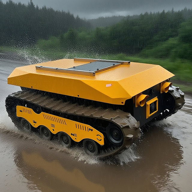 UGV Unmanned Ground Chassis Autonomous Robote Platform Agriculture Robotic Weeding Robot