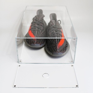 Offre Spéciale : Boîte de Rangement pour Chaussures en Acrylique Faite à la Main avec Couvercle, Certifiée TUV, Écologique, Logo Sérigraphié - Product Image 5
