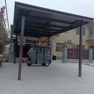 Expédition rapide, design populaire, abri de <span class=keywords><strong>voiture</strong></span> moderne en aluminium, imperméable et durable, auvent <span class=keywords><strong>pour</strong></span> <span class=keywords><strong>garage</strong></span> - Product Image 1