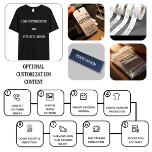 T-shirts décontractés en polyester tricoté 100 %, col rond, 180 g, couleur unie, séchage rapide, impression sérigraphique, logo personnalisé pour hommes - Product Image 5