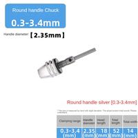 0.6-8mm changement rapide foret mandrin hexagonal adaptateur sans clé convertisseur d'impact plage de serrage trou de forage tournevis outil accessoires