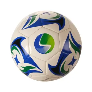 カスタムプリント屋外サッカーサッカーボールサイズ5合成公式サイズサッカーボールトレーニング