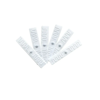 Étiquette de lavage RFID NFC UHF miniature imperméable en tissu textile lavable