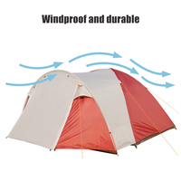 STARRYHEART Tente de camping extérieur directe d'usine Pop-Up Une pièce et un hall Écran solaire anti-pluie 2-3 personnes Tente de voyage