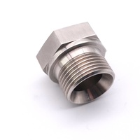 1/4 Inch Driepoot Montage Snelsluiting D Ring Sleuf Zeskant Verborgen Mini Spy Camera Roestvrij Staal Schroef