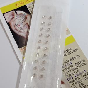 شريط لاصق شفاف 24k مطلي بالذهب خرز مغناطيسي تثبيت نقطة الأذن ضغط الأذن كبس أذن بذور الأذن بالوخز - Product Image 3