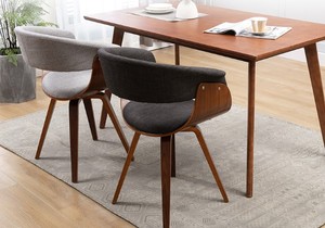Silla de Comedor Moderna de Estilo Americano, Silla Auxiliar de Madera Contrachapada, Silla de Trabajo - Product Image 6