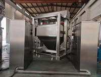 Mélangeur multifonctionnel à trémie remplaçable, levage automatique, pour cuve IBC, mini-laboratoire, mélangeur-lèveur IBC Hzd