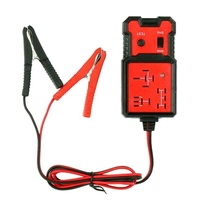 C0036 Probador de Relés Electrónicos Automotrices Universales de 12V y Verificador de Baterías de Auto con 1 Año de Garantía, Analizador de Motor
