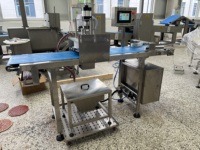 Machine automatique de saupoudrage de sauce pour ligne de production de pizzas commerciales