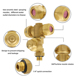Máy Phun Sương Xoay 360 Độ Chất Lượng Cao Hengxin Sương Mù Và Vòi Phun Nông Nghiệp Thẳng Vòi Phun Chống Nhỏ Giọt Tự Hành - Product Image 3