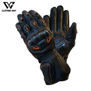 บริการ ODM ถุงมือมอเตอร์ไซค์คุณภาพดี พิมพ์โลโก้ตามสั่ง ชุดแข่งรถ วัสดุหนัง ถุงมือมอเตอร์ไซค์ - Product Image 5