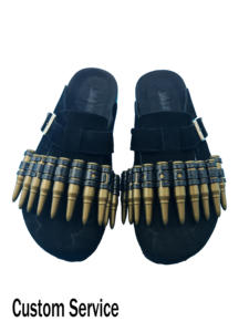 Chaussures décontractées pour hommes en cuir de vache personnalisées, chaussures rétro à semelle souple, sabots à talon épais, chaussures assorties à la mode - Product Image 5