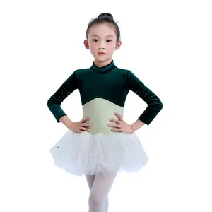 Fabrik Direkt verkauf Ballett Performance Wear Kleid Kinder Einteiliger Anzug Mädchen Profession elles Ballett Tutu Ballett kleid