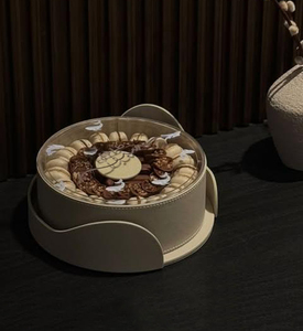 Fancy Transparent Acrylic Nắp Sô Cô La Bao Bì Hộp Vòng Da Lưu Trữ Hộp Quà Tặng Cho <span class=keywords><strong>Macarons</strong></span> Dâu Tây Bao Phủ Sô Cô La - Product Image 6