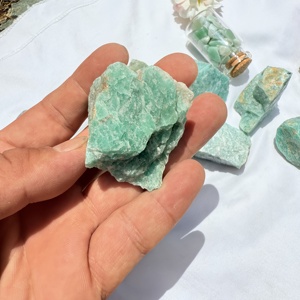 Piedra Natural de Amazonita en Bruto de Alta Calidad al por Mayor, Cristal Curativo, Gema en Bruto para Decoración del Hogar y Regalos de Navidad - Product Image 6