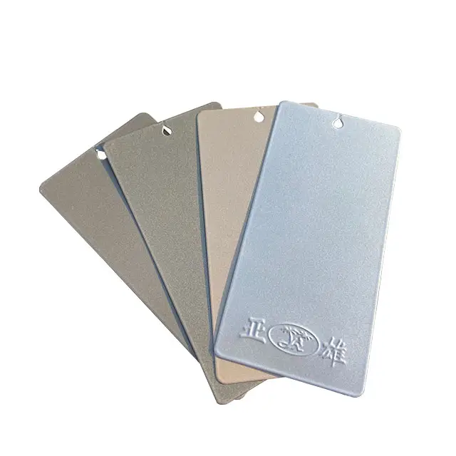 Silver Effect 100% Recyclable Copper Pattern Metallic Powder Coating