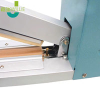 Scelleuse manuelle semi-automatique à impulsions pour sacs, avec poignée extra longue 1000 mm (36 pouces), en aluminium, pour sceller les marchandises