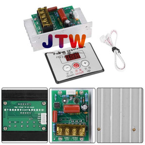 Jtw ตัวควบคุมพลังงาน6000W 220V 380V AC เฟสเดียวจอแสดงผล LED ตัวควบคุมแรงดันไฟฟ้าสำหรับการให้ความร้อนในเตาอบ - Product Image 3
