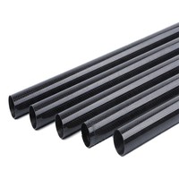 Tube carré ovale rond en fibre de carbone de 2m 3m 5m 6m/mât de bateau à voile/tuyau/flèche