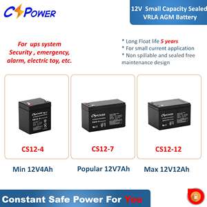 CSPower 12V 26ah 딥 사이클 AGM <span class=keywords><strong>UPS</strong></span> Vrla 납산 저장 배터리 CS12-26 - Product Image 5