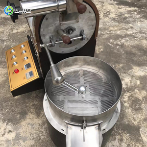 Máquina Automática Eléctrica para Tostar Granos de Café, Tostador <span class=keywords><strong>Industrial</strong></span> de Granos de Café con Aire Caliente a Gas Natural en <span class=keywords><strong>Venta</strong></span> - Product Image 5