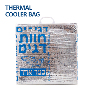 Bolsa EPE de espuma de papel de aluminio, bolsa isotérmica, caja forrada de aluminio, enfriador caliente con aislamiento térmico, envío exprés de alimentos - Product Image 1