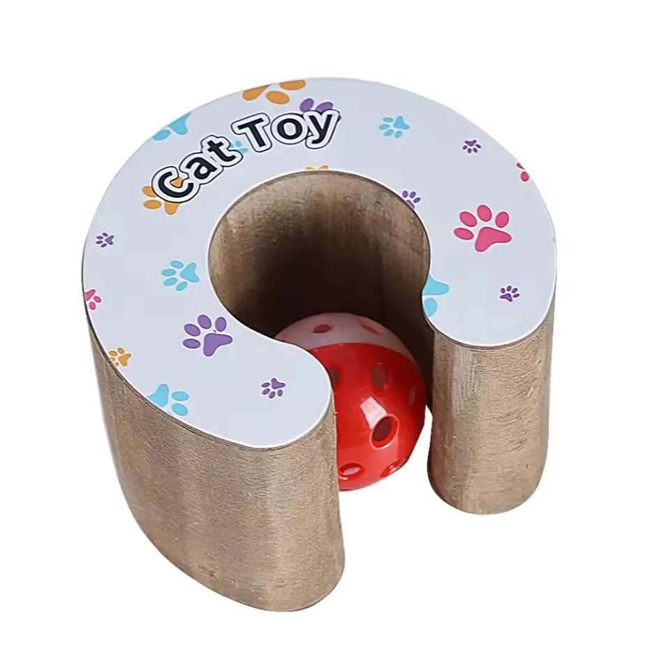 New Design Magic Accordion Cat Scratching Boards Folding Interactive Toy Corrugated Paper Board For Cat Grinding Claw