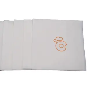 Pocket Air Laid Napkin Linen FeelGuest Disposable Cloth Like Paper Dinner Napkins With Cutlery