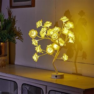 24Led nhân tạo Rose <span class=keywords><strong>Tree</strong></span> <span class=keywords><strong>Flower</strong></span> <span class=keywords><strong>LED</strong></span> đèn bàn, Tabletop <span class=keywords><strong>Flower</strong></span> Bonsai <span class=keywords><strong>Tree</strong></span> ánh sáng ban đêm cho tiệc cưới Bảng trang trí nội thất màu vàng - Product Image 3