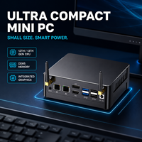 Mini PC Intel Core I9-13900H Más Vendida, 32GB DDR5, 1TB NVMe SSD, WiFi 6E, USB4, Doble LAN 2.5G, HDMI, DP, Triple 4K, Computadora para Juegos