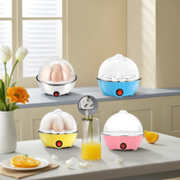 Appareils de cuisine électroménagers portables, mini cuiseur à œufs automatique, bouilloire à œufs électrique, cuiseur vapeur pour œufs