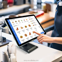 Système de point de vente tablette tactile ODM 11 pouces pour la restauration, tablette de table avec lecteur NFC frontal, tablette Android compatible NFC pour l'hôtellerie