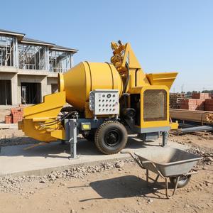 Pompe à béton mobile diesel Minle C3 30m3/h |   Contrôlé par PLC |   Pompe à ligne de construction verticale de 120 m, horizontale de 500 m - Product Image 6