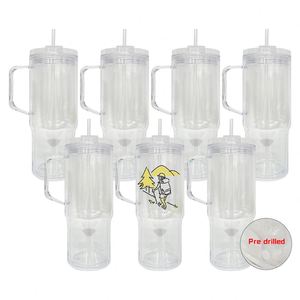 Vaso de Plástico Personalizado con Logotipo para Globos de Nieve, Envolturas UV DTF con Orificio Preperforado y Tapón de Silicona - Product Image 2