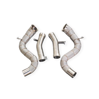 Hochwertiges Direktauspuff-Header-System aus Edelstahl 304 mit Downpipe für Mercedes-Benz S560 W222 4.0T M176 V8 LHD zur Leistungssteigerung