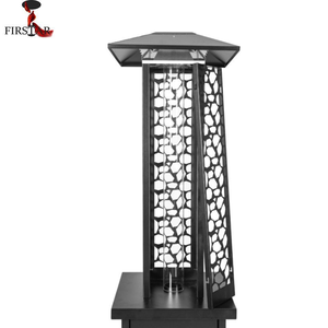 <span class=keywords><strong>Chauffage</strong></span> d'extérieur à <span class=keywords><strong>gaz</strong></span> 13KW en acier martelé noir, design moderne et luxueux, allumage par impulsions, tube en verre, <span class=keywords><strong>chauffage</strong></span> portable et efficace - Product Image 4