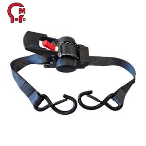 Correa de Amarre Retráctil Automática HLM con Gancho en S, Correa de Carga Resistente de Poliéster Duradero, Muestra Gratuita - Product Image 6