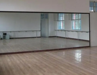 Miroir portable personnalisable et robuste pour salle de sport, studio de danse, scène, voyage – Ajustement sécurisé pour salle de bain, cuisine, salon, couloir, salle à manger