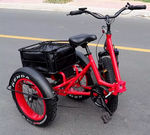 <span class=keywords><strong>Bicicleta</strong></span> Eléctrica <span class=keywords><strong>Gigante</strong></span> de 3 Ruedas CE, <span class=keywords><strong>Bicicleta</strong></span> de Ruedas Gruesas para Hombre, 24 Pulgadas - Product Image 4