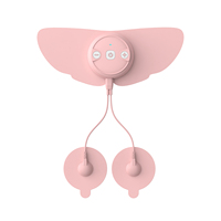 DOMAS Appareil de massage TENS sans fil personnalisé, rechargeable, contrôlable par application, 26 modes, pour soulager les douleurs menstruelles, avec 25 niveaux d'intensité