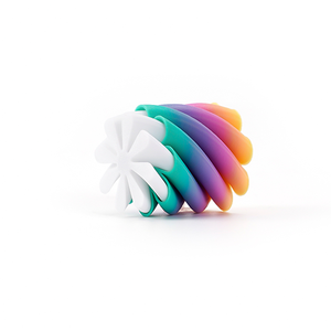 Juguete de Plástico Impreso en 3D para la Punta de los Dedos, Estructura de Pirámide en Espiral, Animales y Dinosaurios para Aliviar el Estrés - Product Image 1