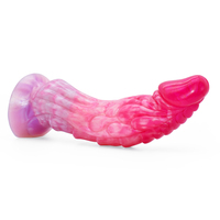 NNSX Dildo Anal Grande de Fantasía, Dildo de Dragón de Silicona Flexible, Pene Artificial, Pene de Dragón, Tapón Anal, Juguete Sexual
