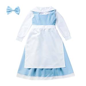 Costume da <span class=keywords><strong>cameriera</strong></span> Principessa Alice, abito bianco e blu con grembiule da <span class=keywords><strong>cameriera</strong></span> per <span class=keywords><strong>bambina</strong></span> DISP-007 - Product Image 3