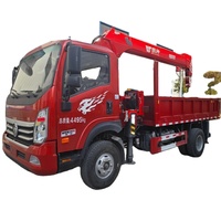 Camion-grue à béton préfabriqué pour la levée, l'assemblage, la construction et le transport de composants préfabriqués